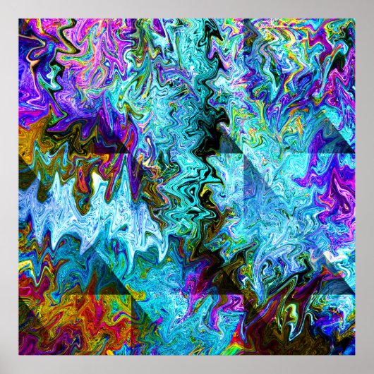 Zwarte lichte lichten..... poster (Voorkant)