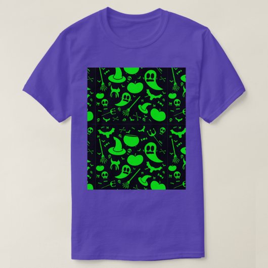 Zwarte lichte reactieve grafische weergave van het t-shirt (Design voorkant)