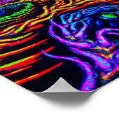 zwarte-lichte-schedeltrippe het meest populaire poster (Hoek)