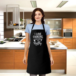 Zwarte liefde koken leuke humor schort
