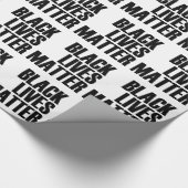 Zwarte liften - Vet design - Zwarte Pride Cadeaupapier (Hoek)