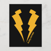 Zwarte Lightning Bolts Graphic