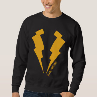 Zwarte Lightning Bolts Graphic Trui