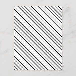 Zwarte Lijn Geometrie Eenvoudig Briefkaart