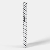Zwarte Lijn Geometrie Eenvoudig Case-Mate iPhone Case (Achterkant / Rechts)