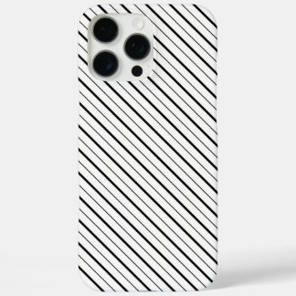 Zwarte Lijn Geometrie Eenvoudig iPhone 16 Pro Max Hoesje