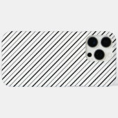 Zwarte Lijn Geometrie Eenvoudig Case-Mate iPhone Case (Achterkant (horizontaal))