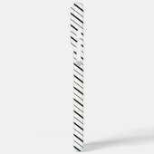 Zwarte Lijn Geometrie Eenvoudig Case-Mate iPhone Case (Achterkant / Links)