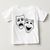 Zwarte lijn voor comedy- en tragedie-theater (Voorkant)