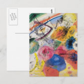 Zwarte lijnen briefkaart (Voorkant / Achterkant)