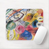 Zwarte lijnen muismat (Met muis)