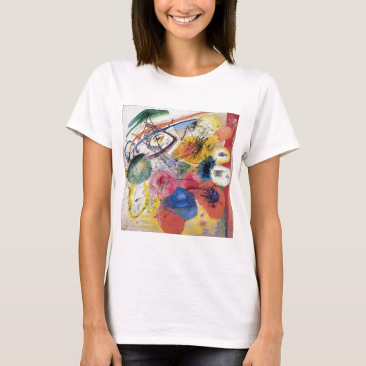 Zwarte lijnen t-shirt (Voorkant)