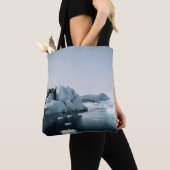 ZWARTE LIJST MET WIT BED SHEET TOTE BAG (Dichtbij)