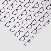 Zwarte Lijst Retro-bril Tissuepapier (Detail)