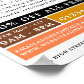 Zwarte Lijsten, Opticien, Technical Practitioner Poster (Hoek)