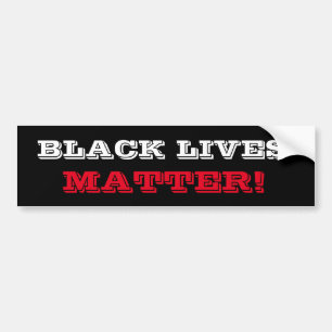 ZWARTE LIJSTEN VAN STROOMbumper Bumpersticker