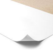 Zwarte Lijster Jong Poster (Hoek)