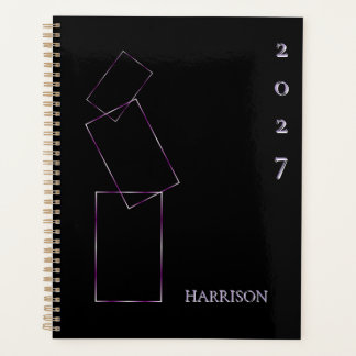 Zwarte Lilac Persoonlijke Planner
