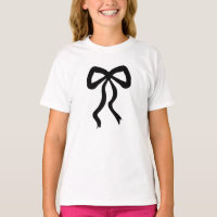  zwarte lint bow Festive Girl