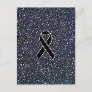 Zwarte Lint Decoratie Briefkaart