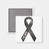 Zwarte lint magneet (Voorkant / Achterkant)