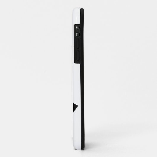 Zwarte linttekening Case-Mate iPhone case (Achterkant/links)