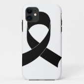 Zwarte linttekening Case-Mate iPhone case (Achterkant)