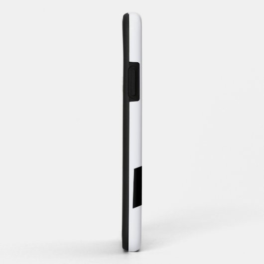 Zwarte linttekening Case-Mate iPhone case (Achterkant/rechts)