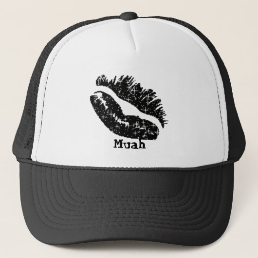 zwarte lippen, Muah Trucker Pet (Voorkant)