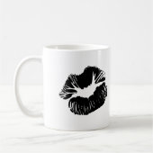 Zwarte Lips Koffiemok (Links)
