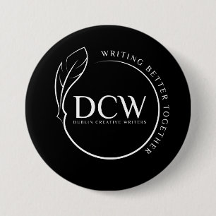 Zwarte Logo Button
