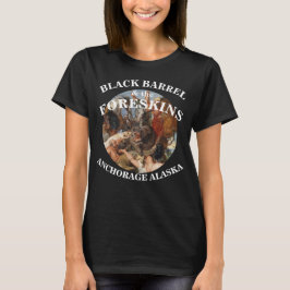 ZWARTE LOOP & DE VOORHUIDEN ANCHORAGE ALASKA AK T-SHIRT