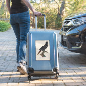 Zwarte lori of Zwarte koraallori, Chalcopsitta atr Sticker (Koffer Insitu)