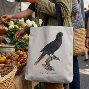 Zwarte Lori of Zwarte Lory, Chalcopsitta atra Tote Bag