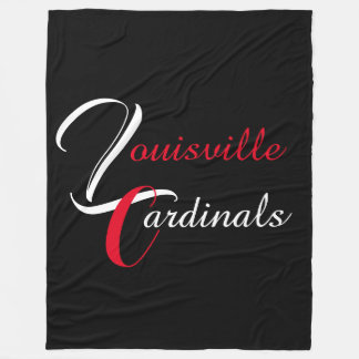 Zwarte Louisville Kardinaal Fleece Deken