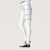 Zwarte Love Family Leggings Wit (Links)