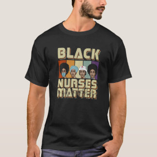 Zwarte LPN-verpleegkundigen zijn ertoe doen Afrika T-shirt