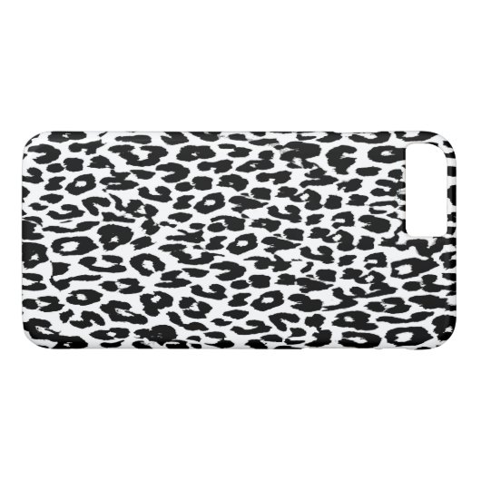 Zwarte luipaard Case-Mate iPhone case (Achterkant (Horizontaal))