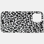 Zwarte luipaard Case-Mate iPhone case (Achterkant (horizontaal))