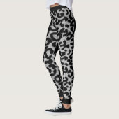 Zwarte luipaard leggings (Links)