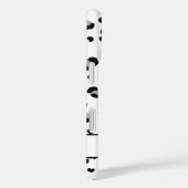 Zwarte Luipaard Persoonlijke Moderne iPhone Hoes (Achterkant / Rechts)