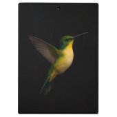Zwarte Luxe Klembord, Vliegende Vogel Klembord (Achterkant)