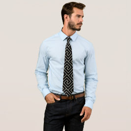 Zwarte luxe stropdas