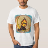 Zwarte Maan Heks T-shirt (Voorkant)