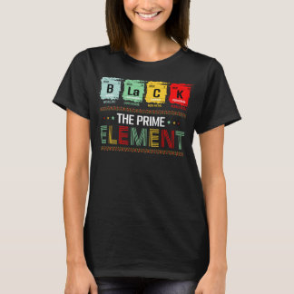 Zwarte maand van de geschiedenis van het belangrij t-shirt