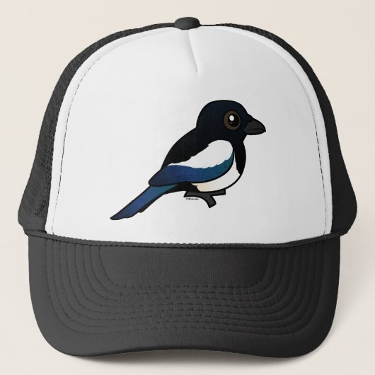 Zwarte Maart Trucker Pet (Voorkant)