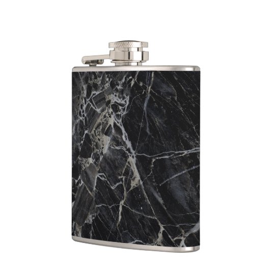 Zwarte maatkolf heupfles (Links)