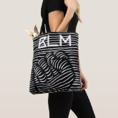 Zwarte Macht Vuist van BLM Tote Bag (Dichtbij)