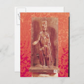 Zwarte Madonna, Catalaanse School, 11e eeuw Briefkaart (Voorkant / Achterkant)