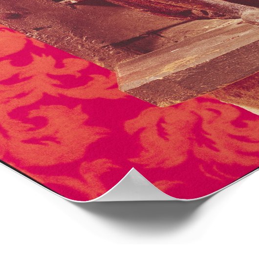 Zwarte Madonna, Catalaanse School, 11e eeuw Poster (Hoek)